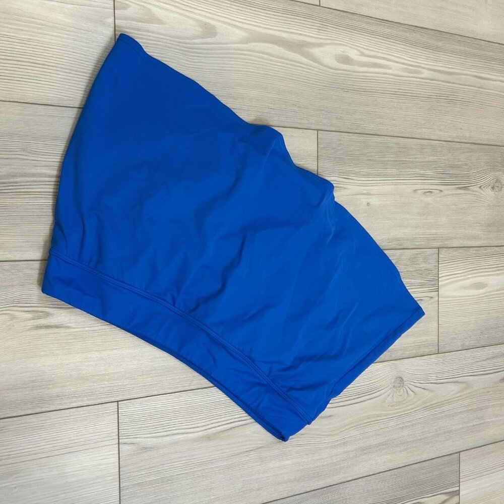 Lands' End Women's Chlorine Resistant Mini Swimwear Skirt Bottoms Blue 16W - Picture 6 of 8